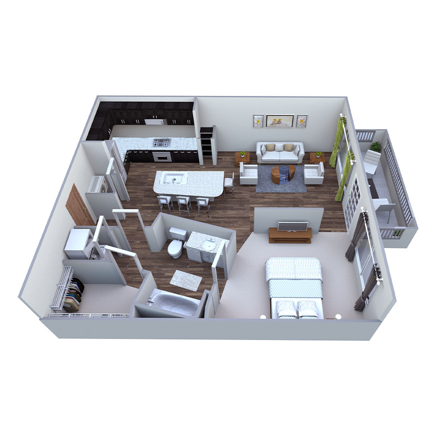 A1 floor plan