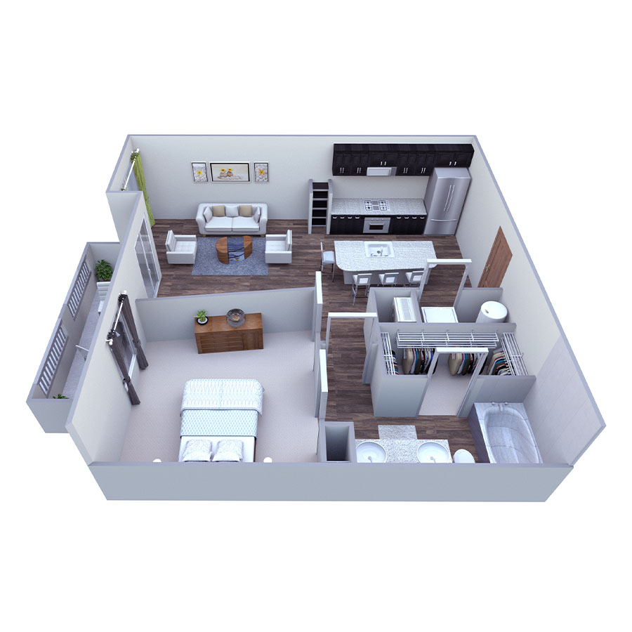 A2 floor plan