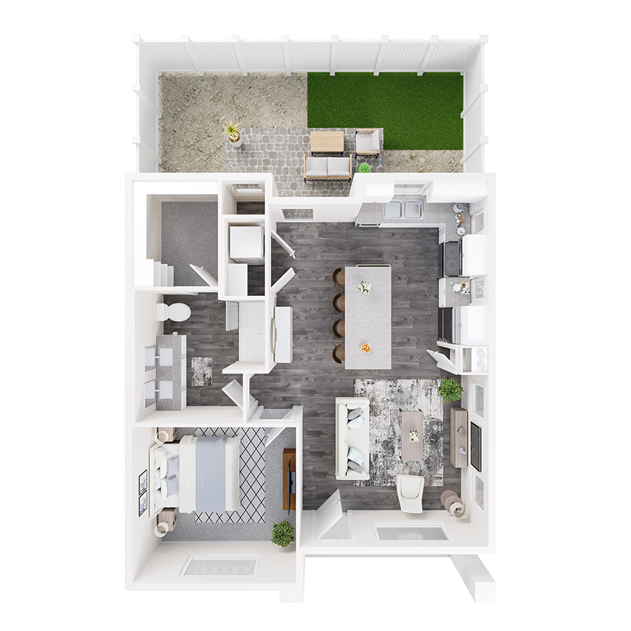 A1 floor plan
