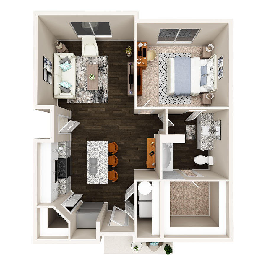 A1 floor plan