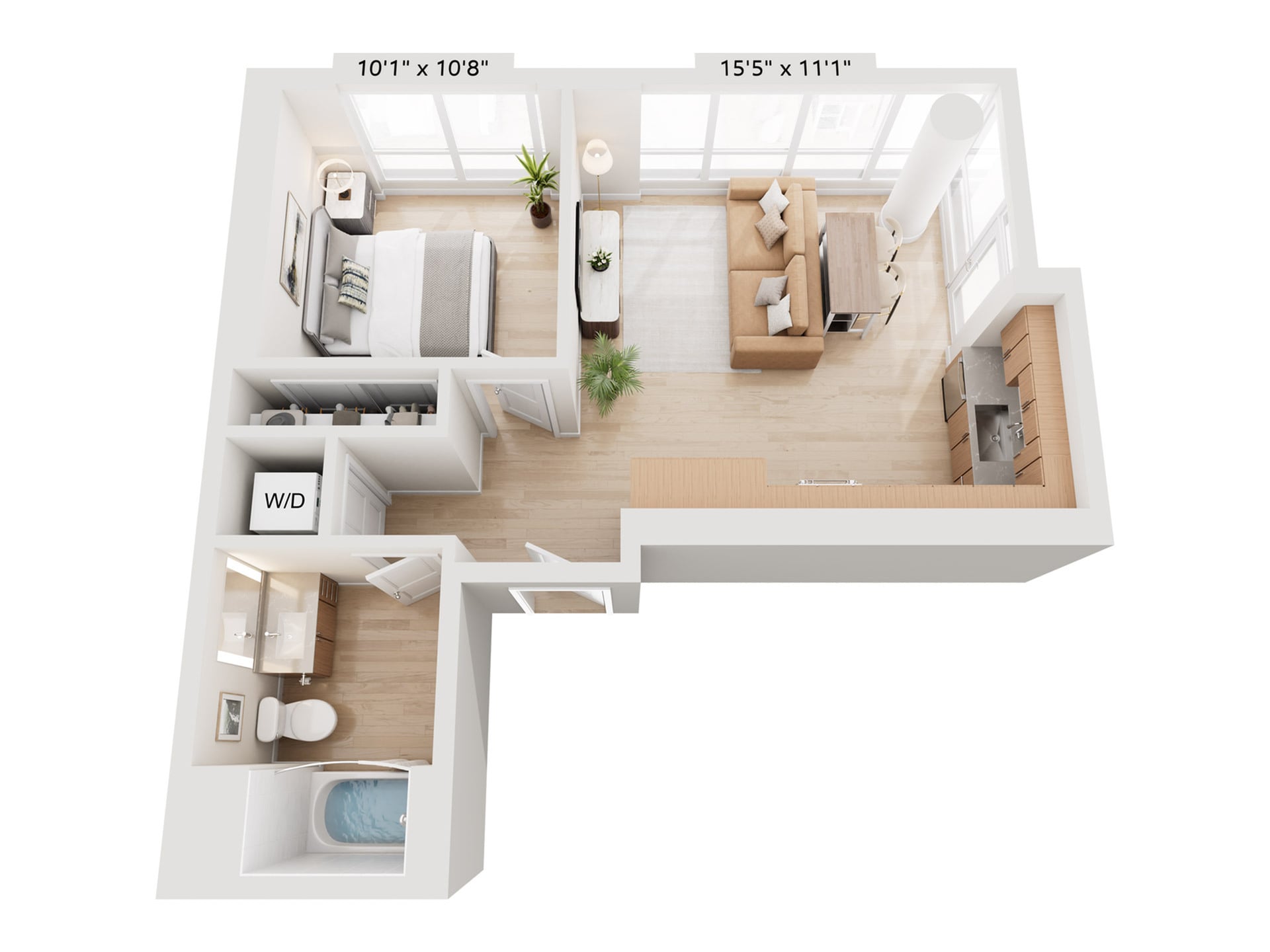 A1 floor plan