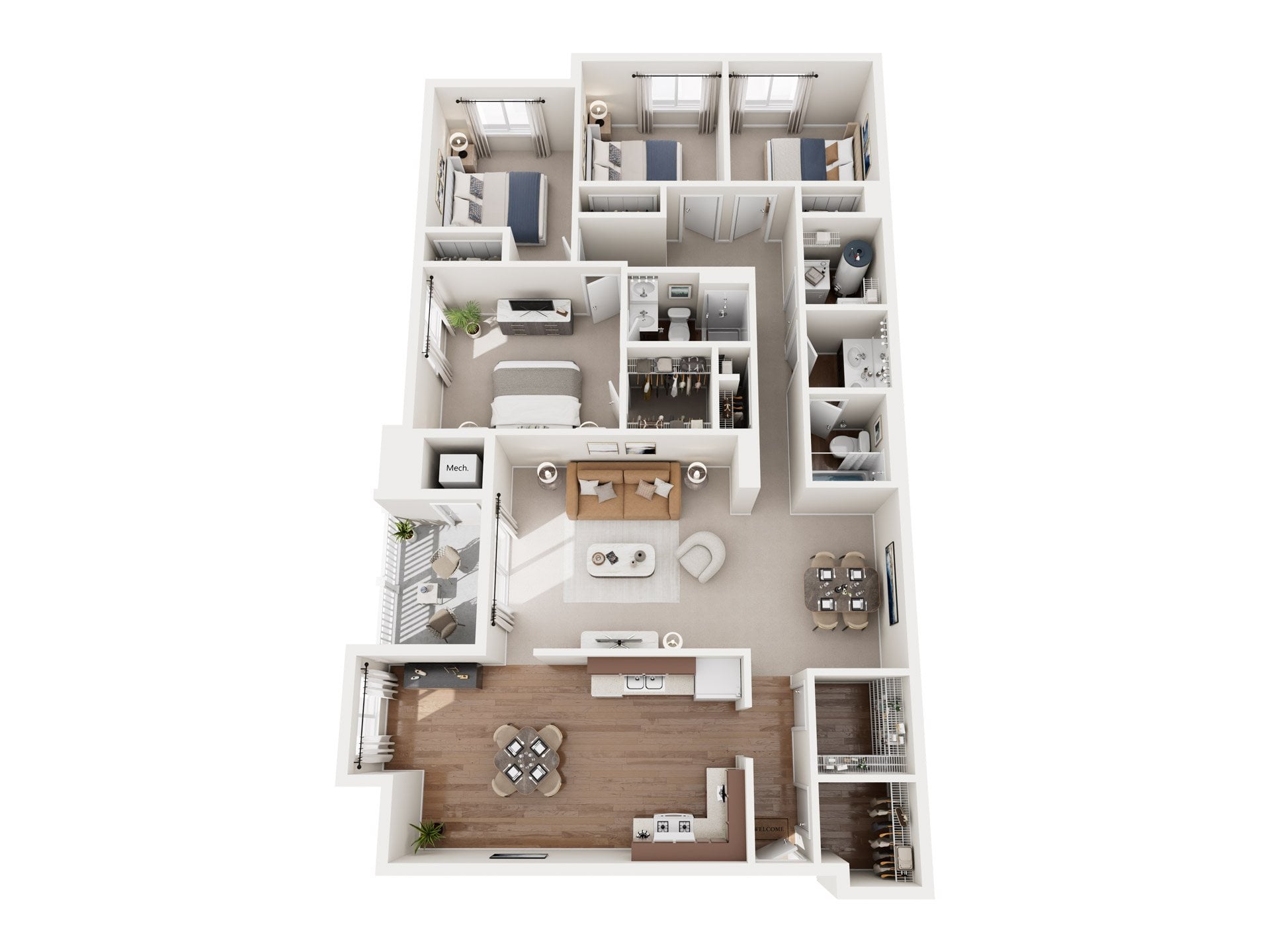 4x2 - Silver floor plan
