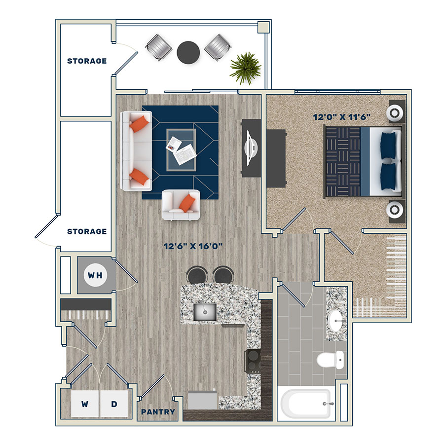 A1A floor plan