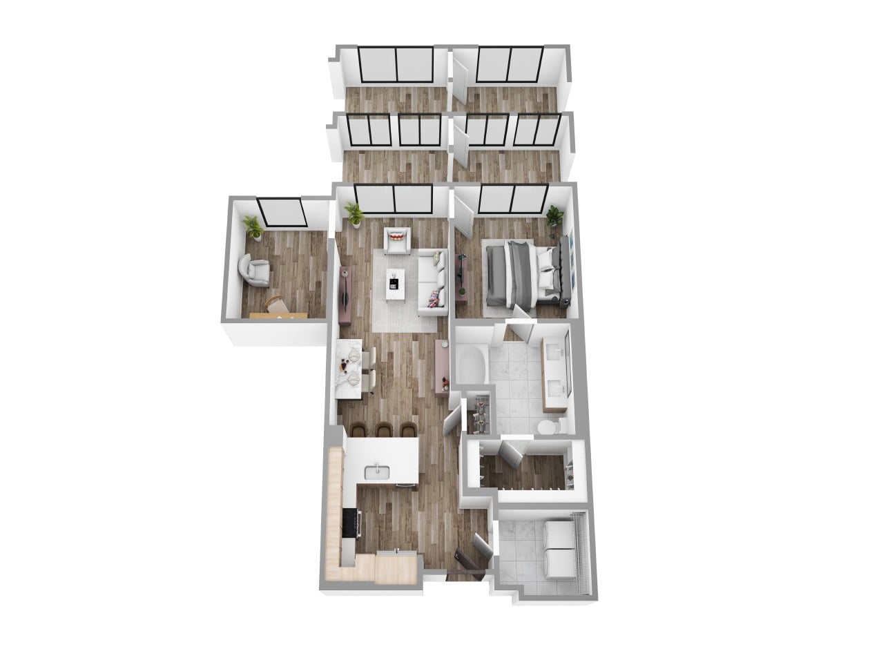 A9 floor plan
