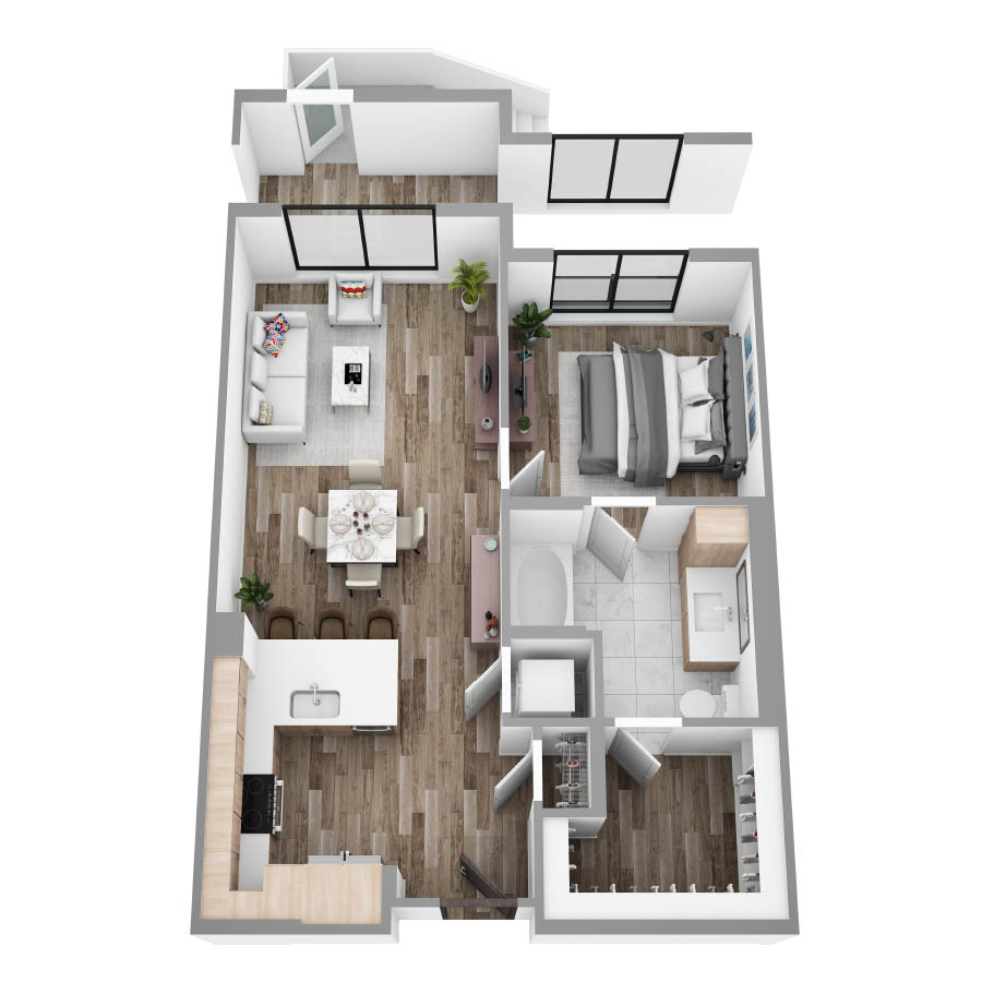 A3a floor plan