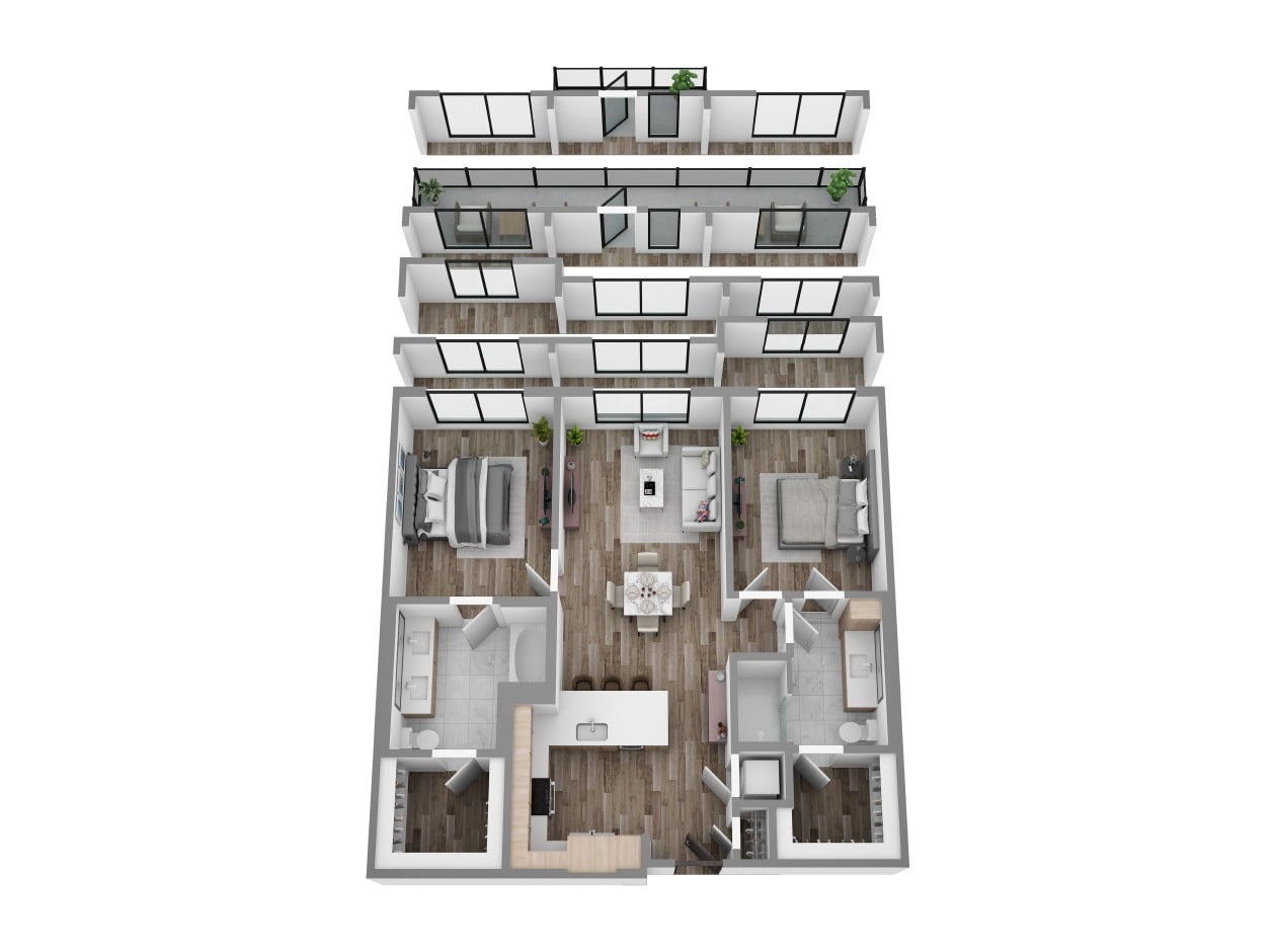 B6 floor plan