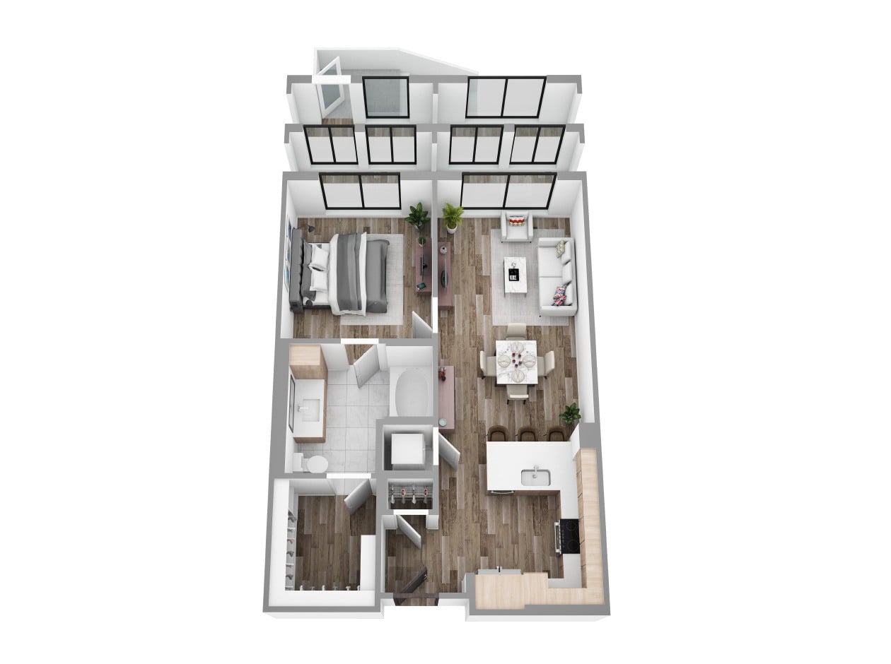 A2 floor plan
