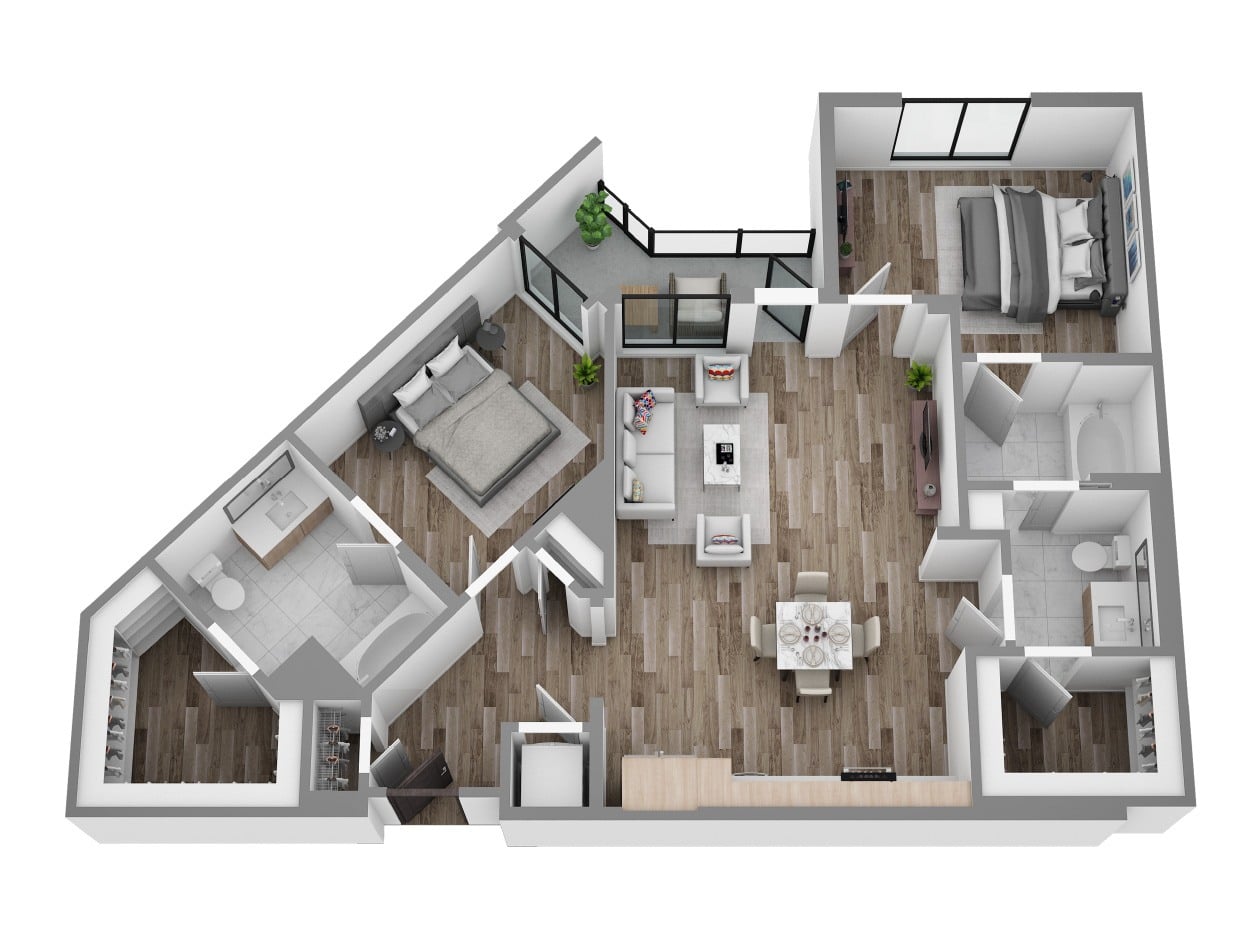 B7 floor plan