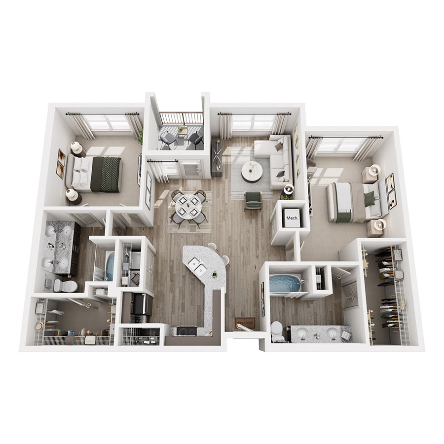 B3 floor plan