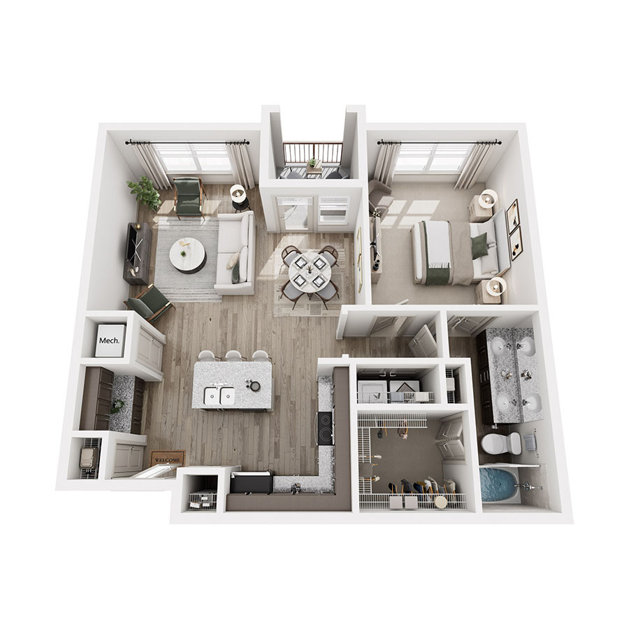 A4 floor plan
