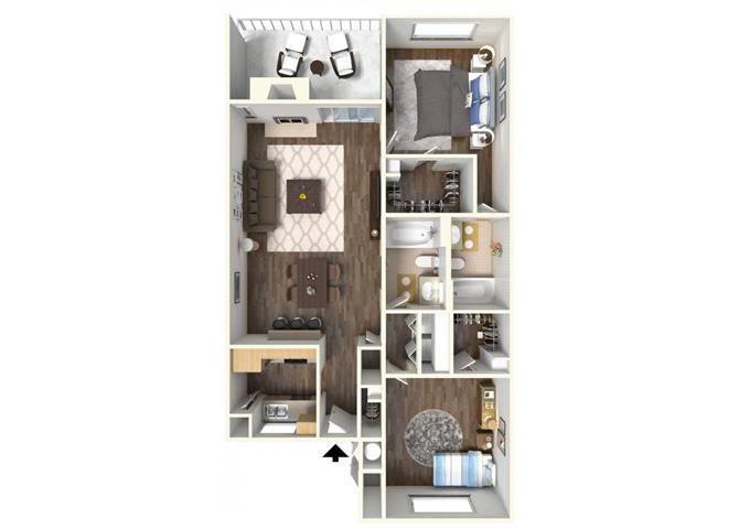 Maple floor plan