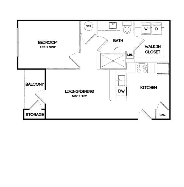A1A floor plan