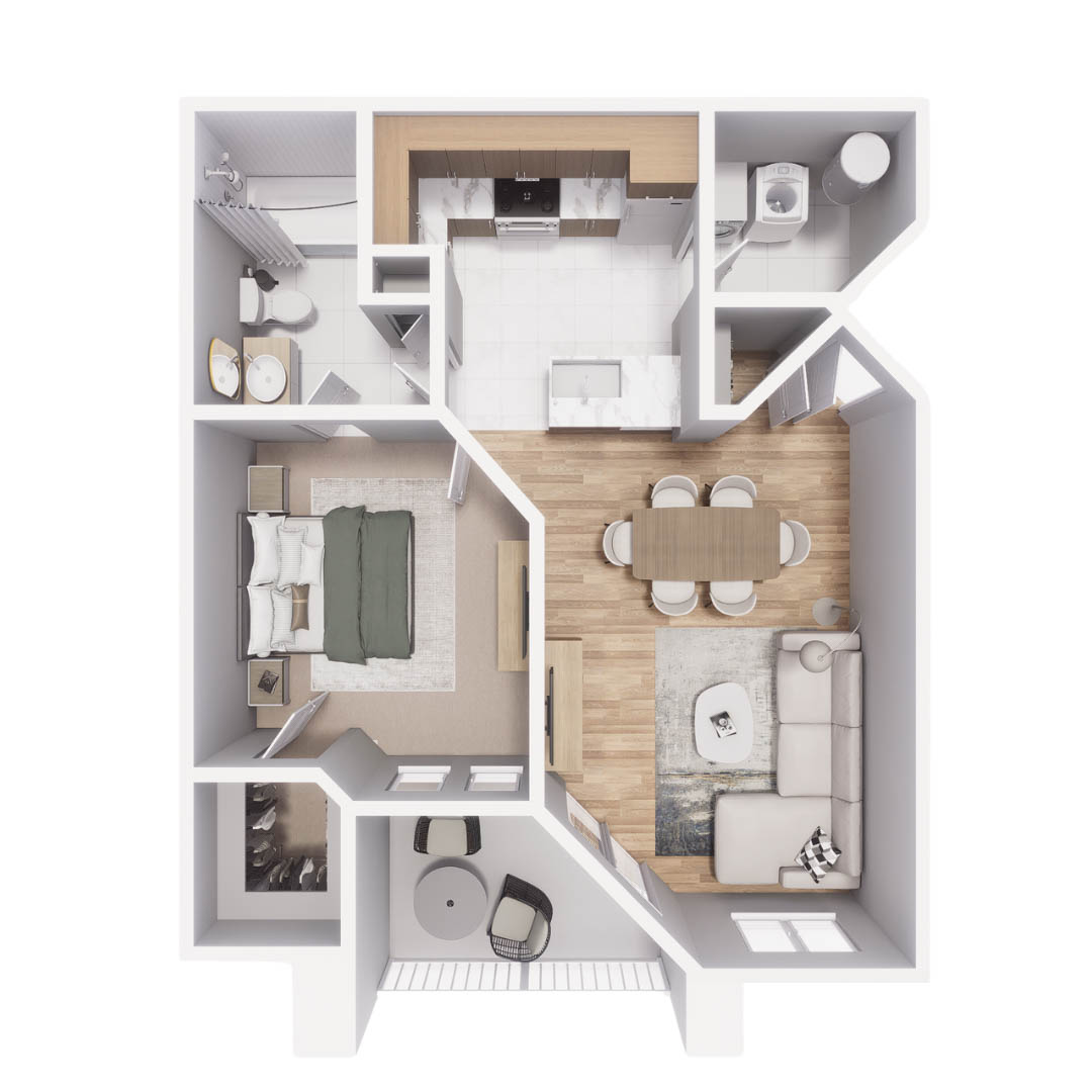A1 floor plan