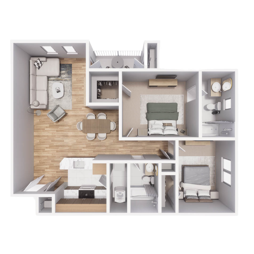 B2 floor plan