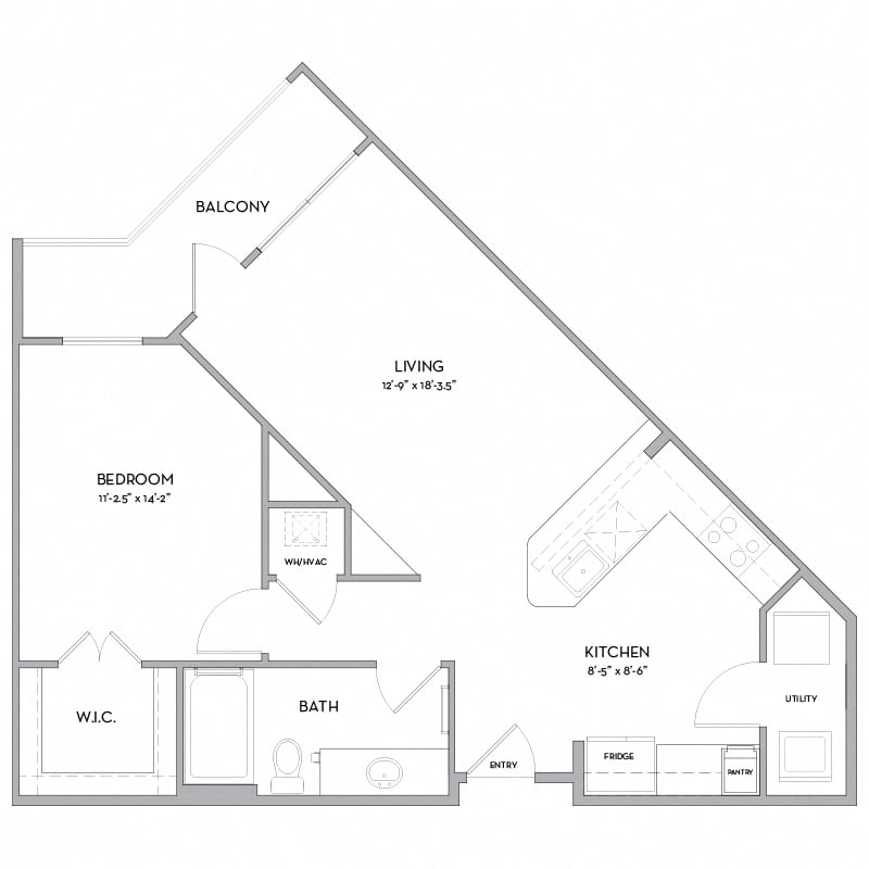 A1.1 floor plan