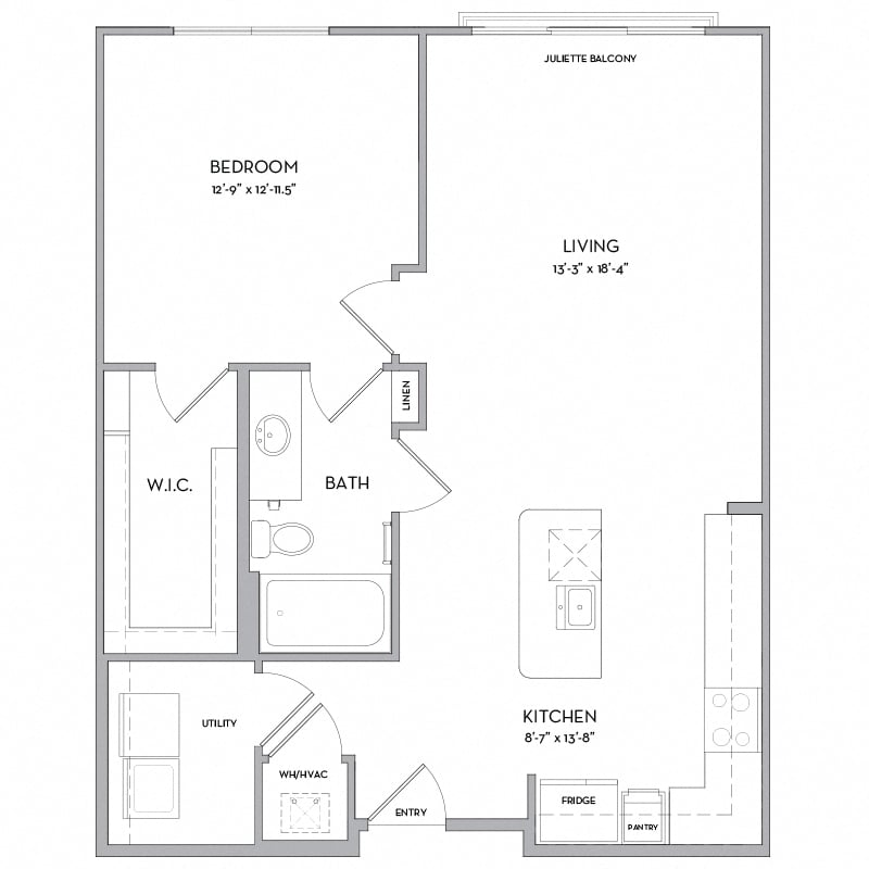 A2 floor plan
