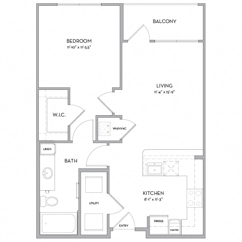 A1 floor plan