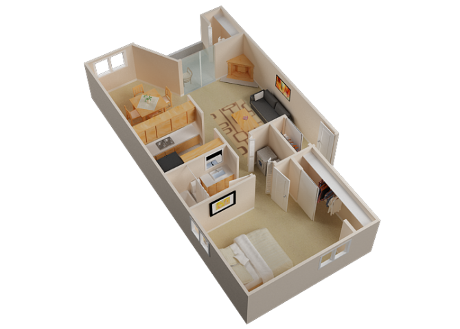 Bristol Short Term Lease floor plan
