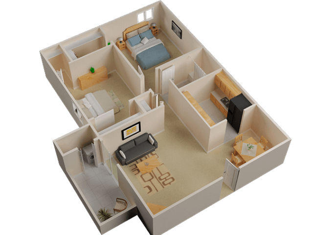 Corinthian Renovated floor plan