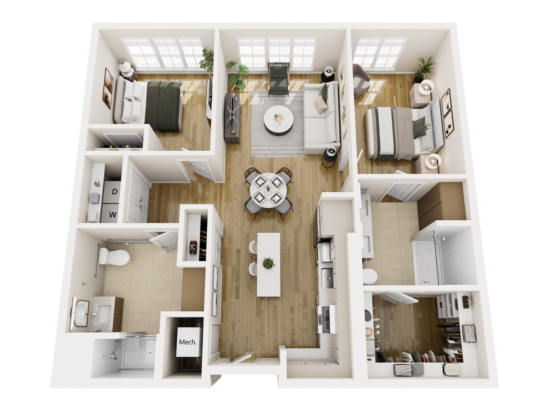 B1H floor plan