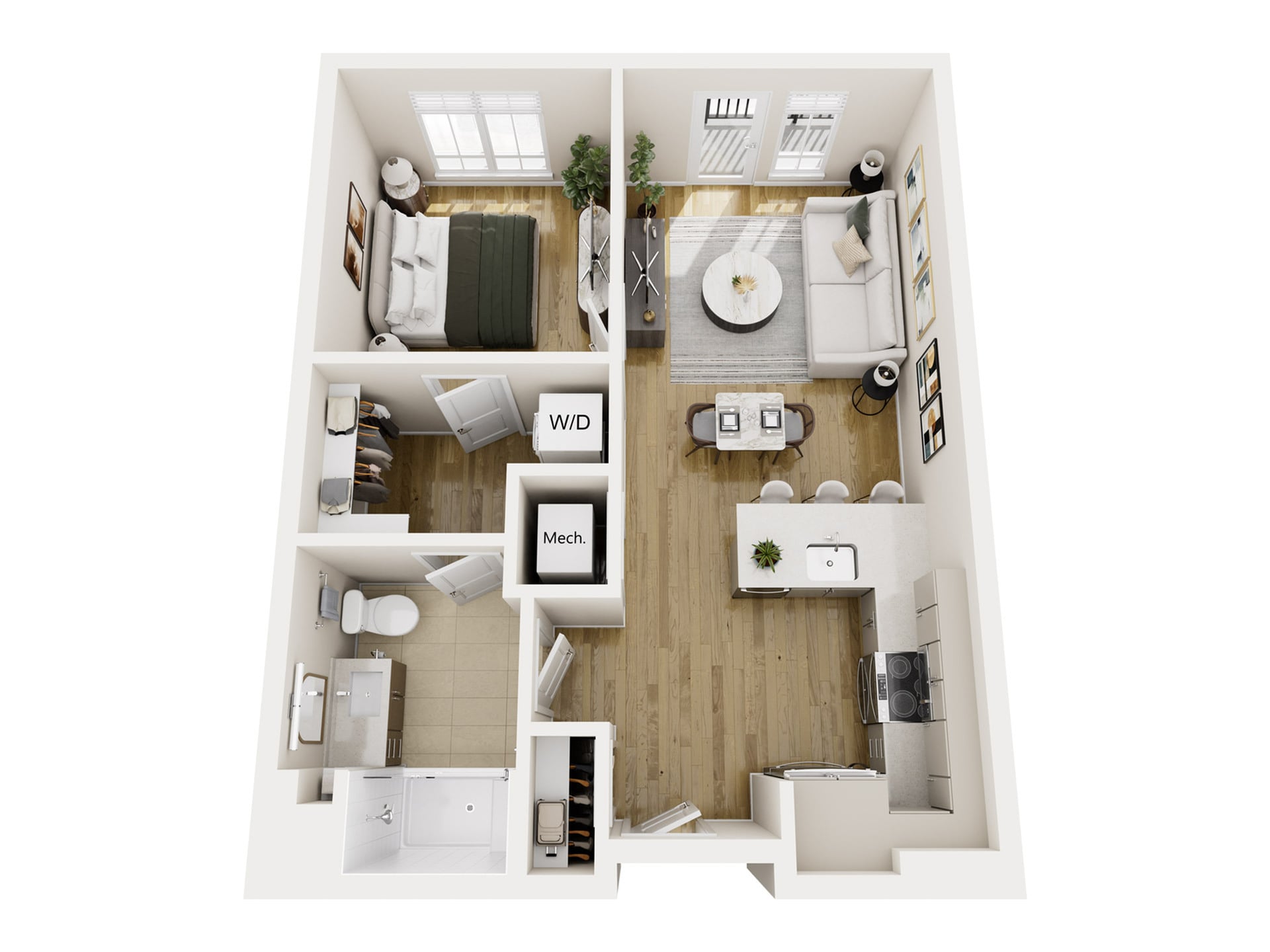A1.1 floor plan