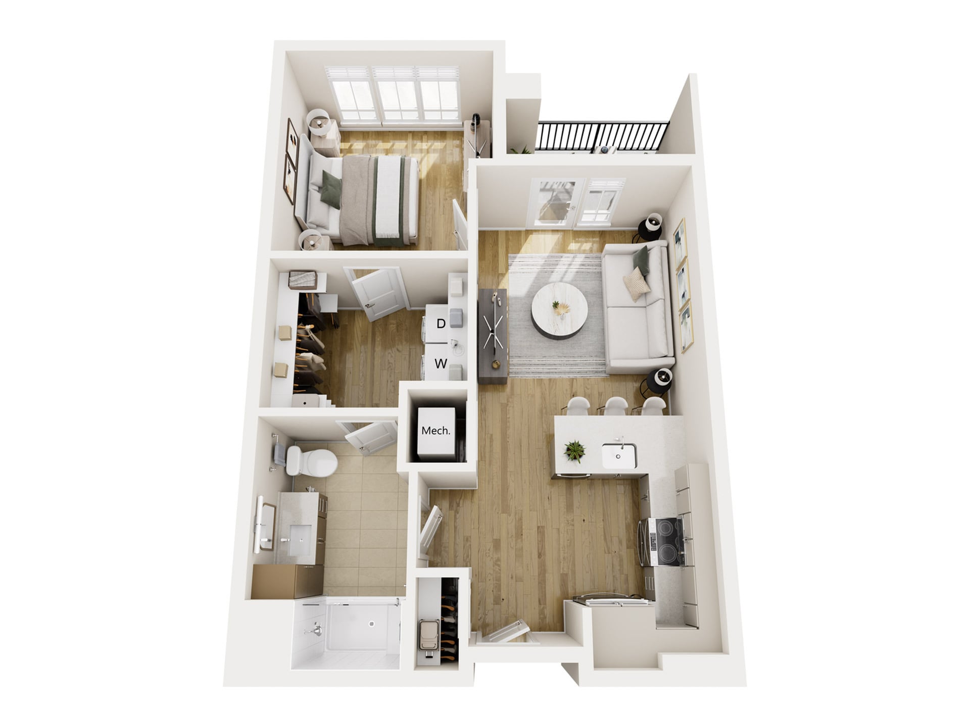 A2 floor plan