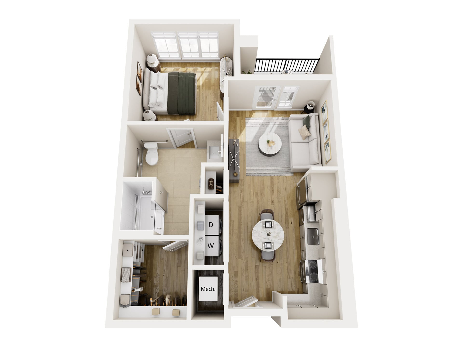 A1H floor plan
