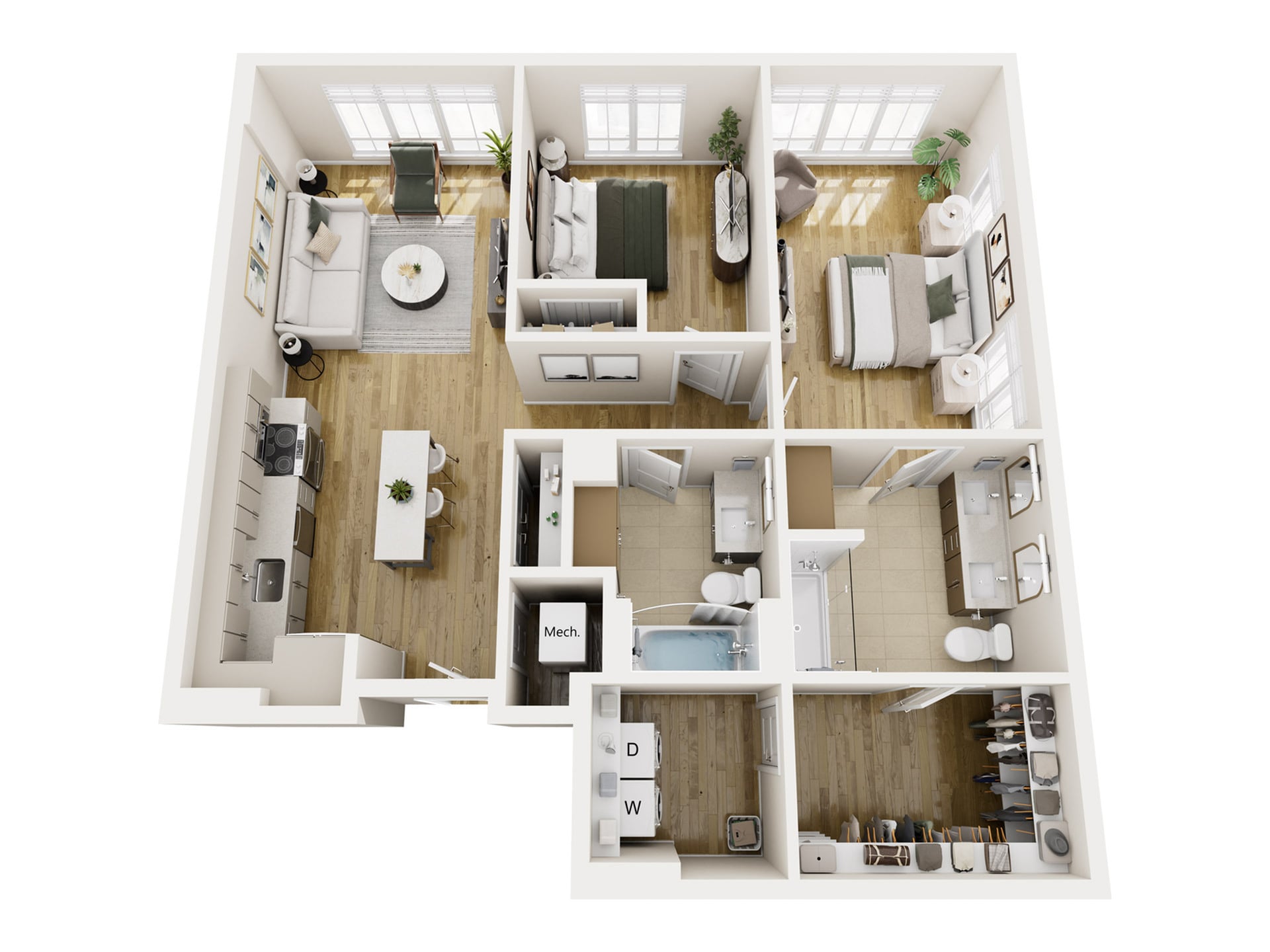 B2 floor plan