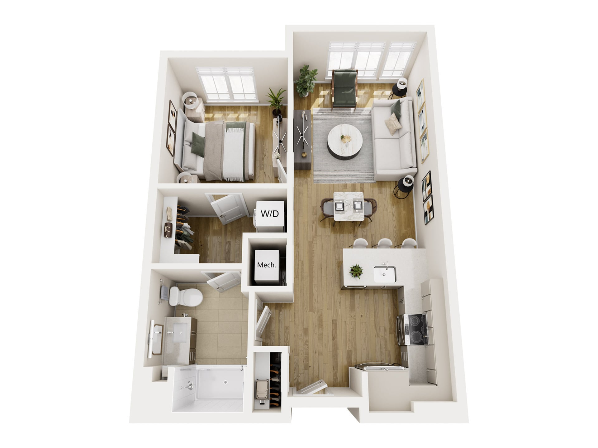 A1 floor plan