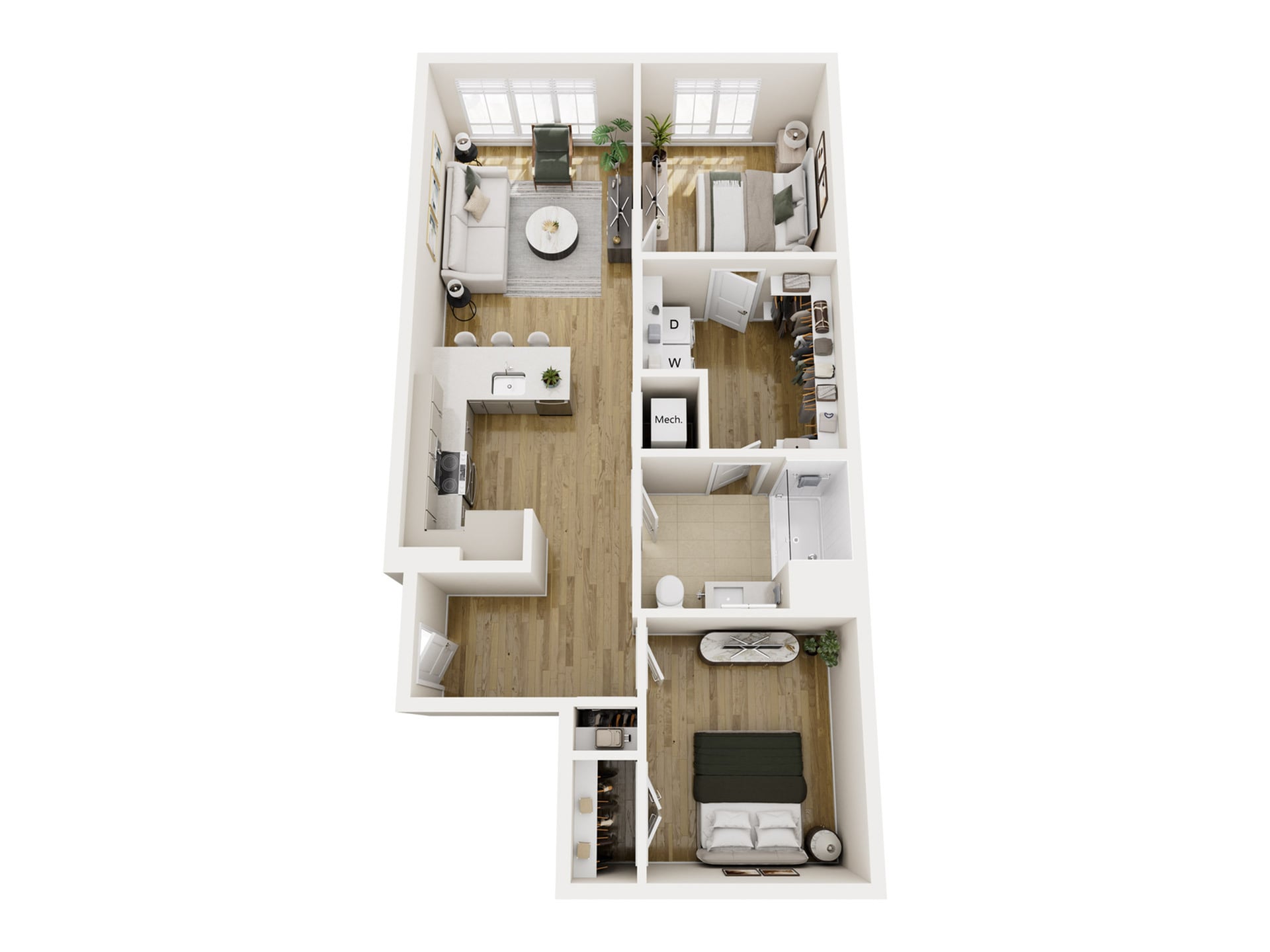 B1U floor plan