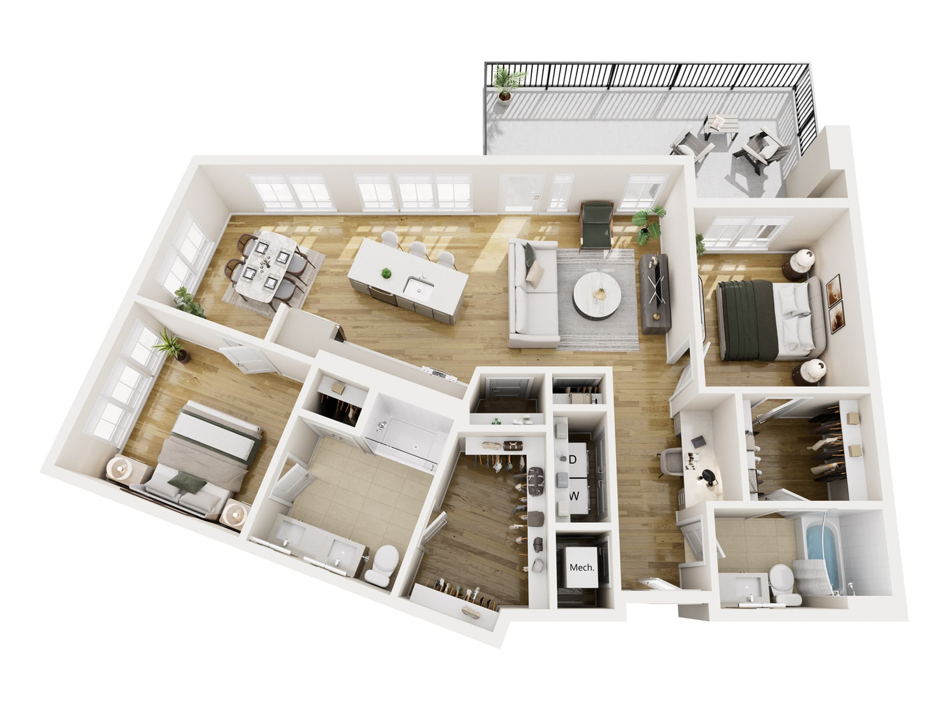 B8 floor plan