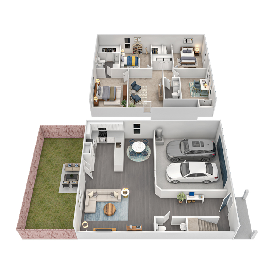 Whitetail floor plan