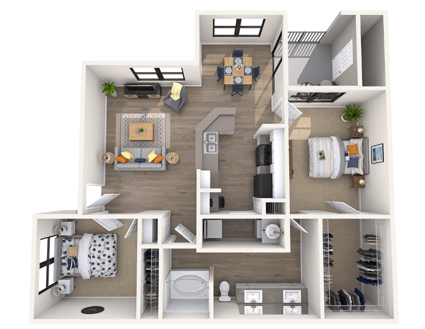 B1G floor plan