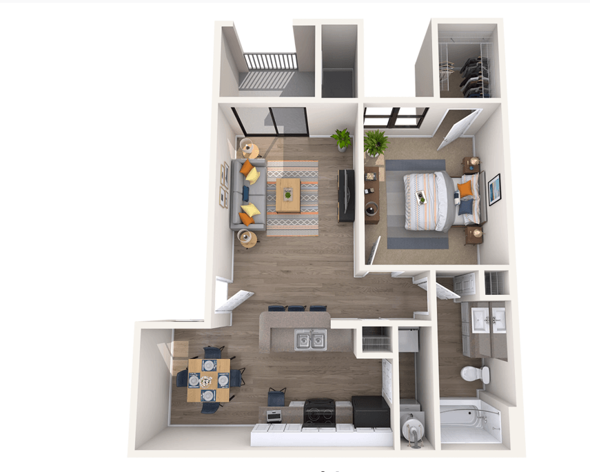 A1P floor plan