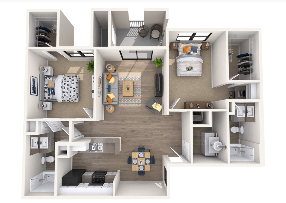 B2G floor plan