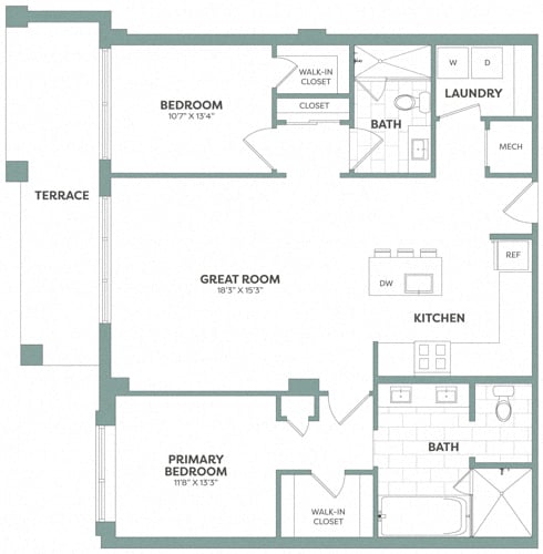 Elite floor plan