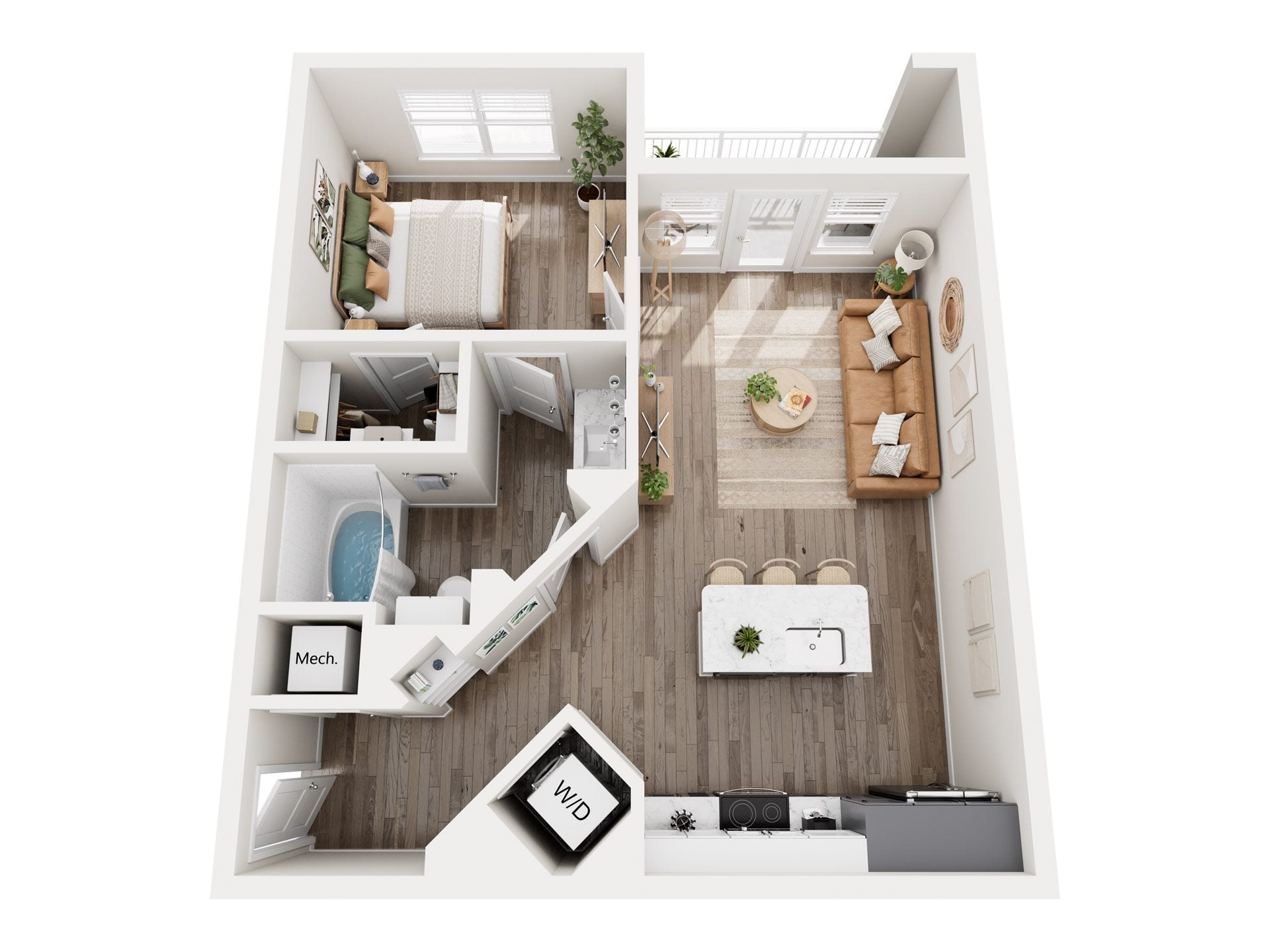 A2 floor plan