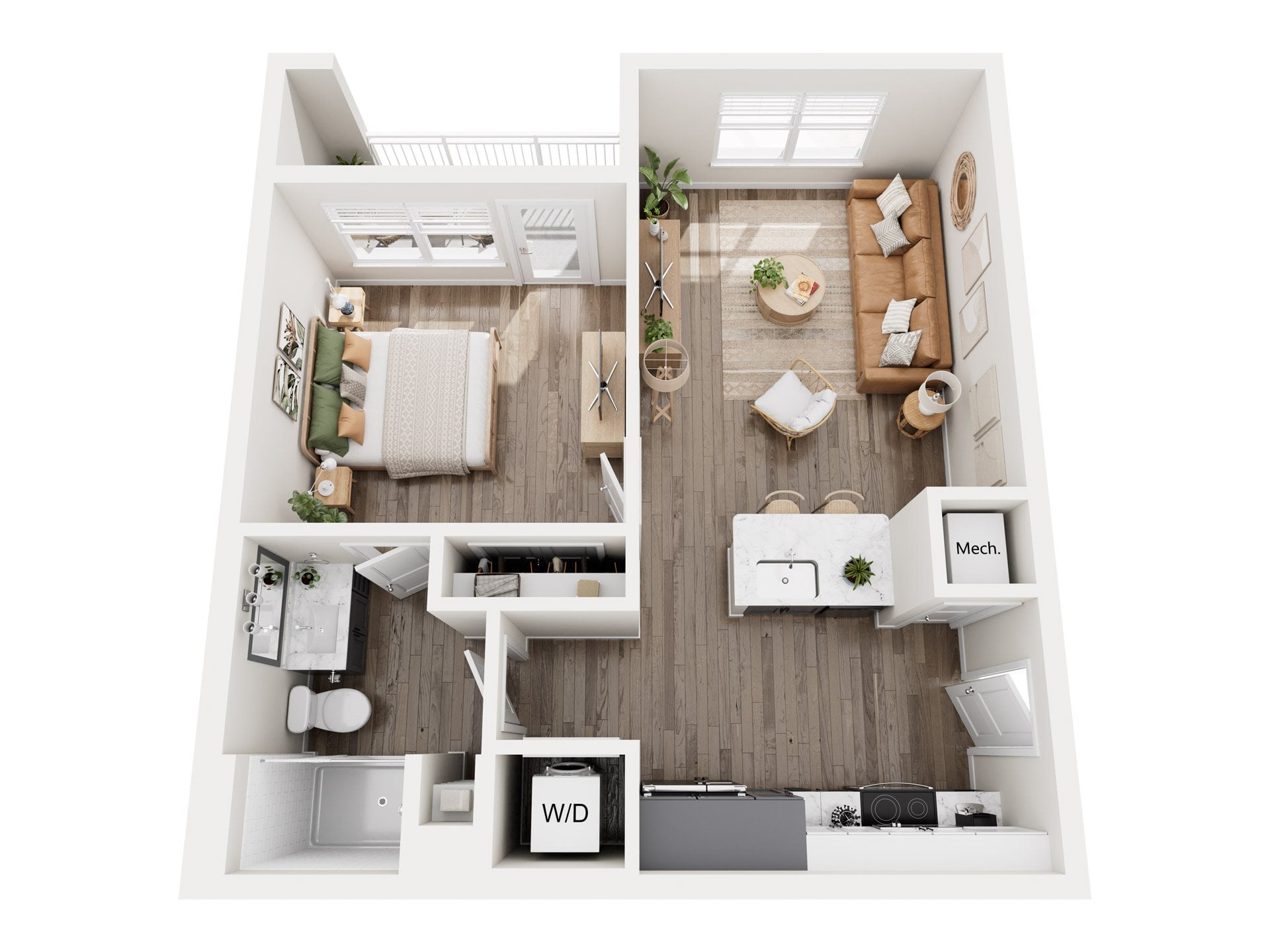 A1 floor plan
