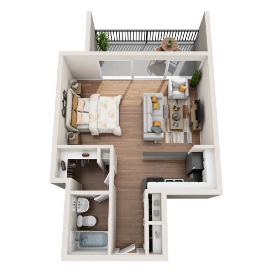 The Leeland floor plan