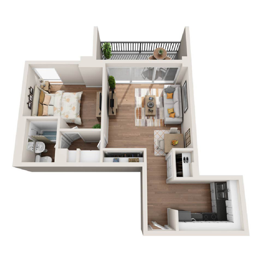 The Austin AFF floor plan