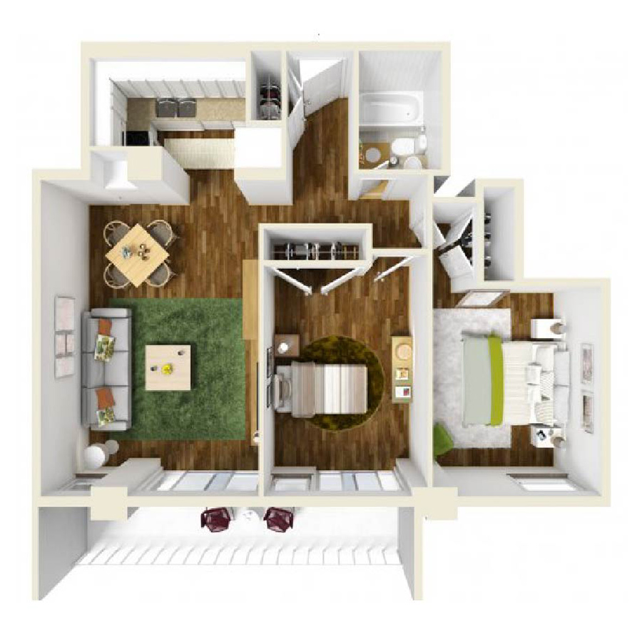 The Milam floor plan