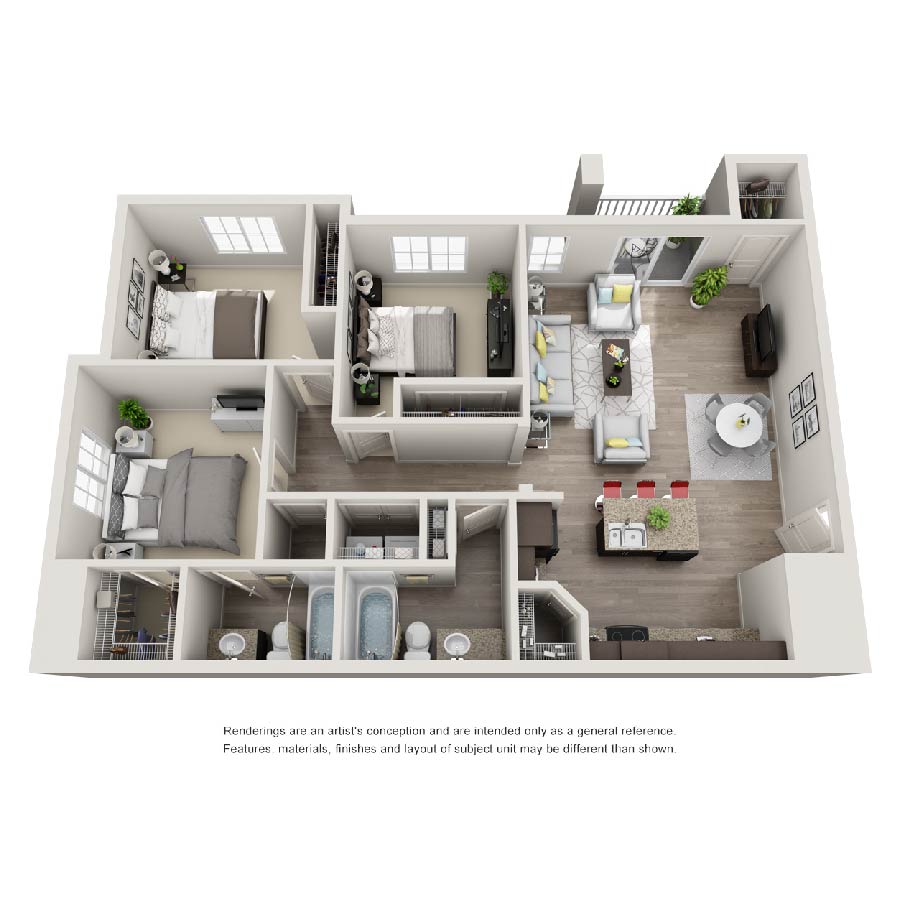 C1 floor plan