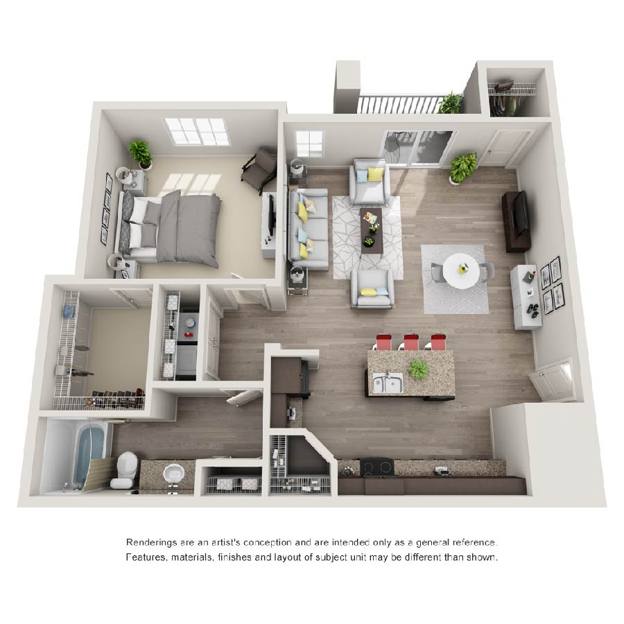 A1 floor plan