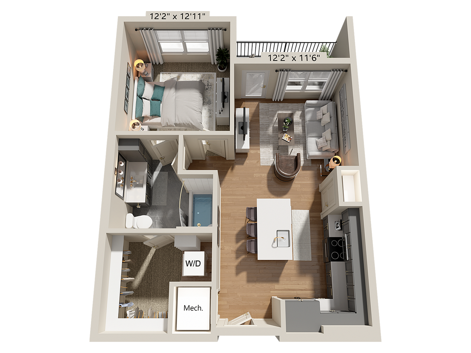 A1 floor plan