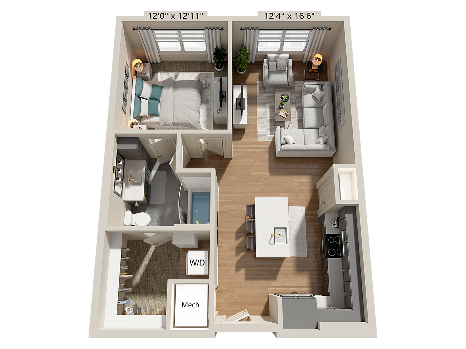A4 floor plan