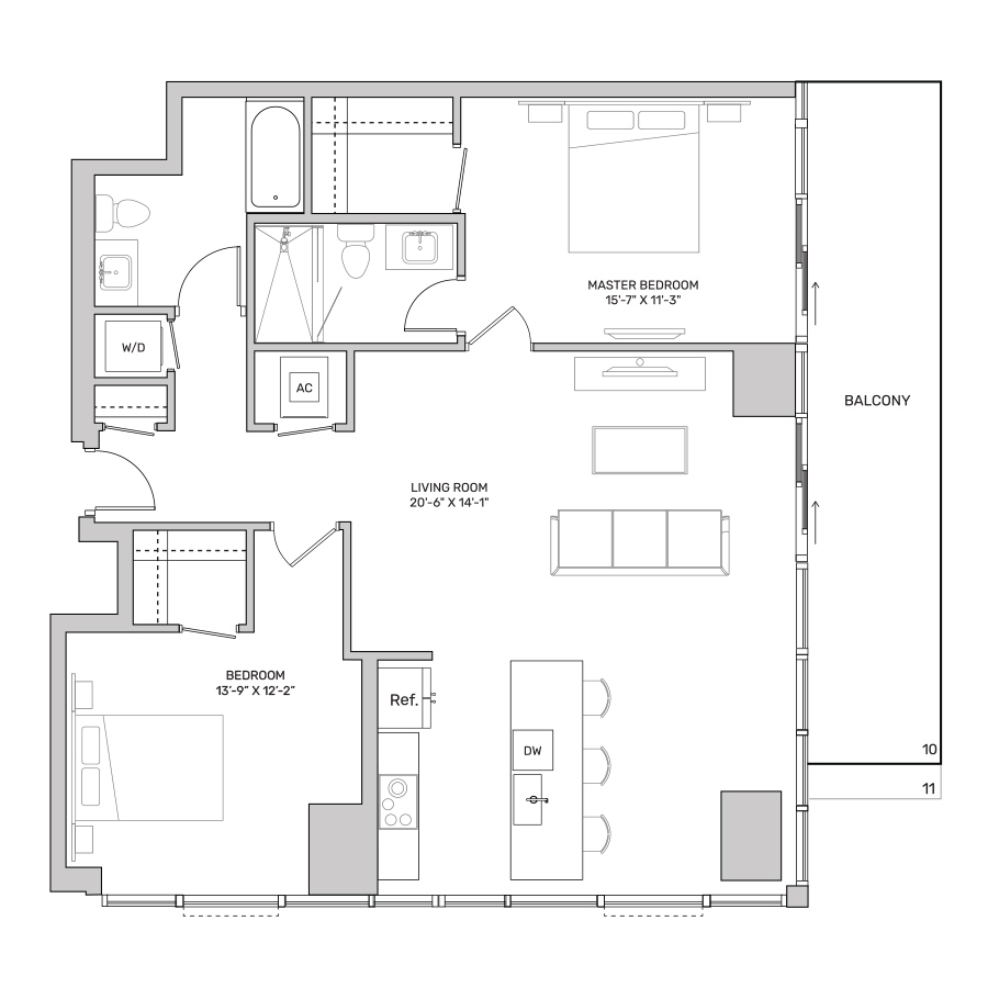 B2 floor plan