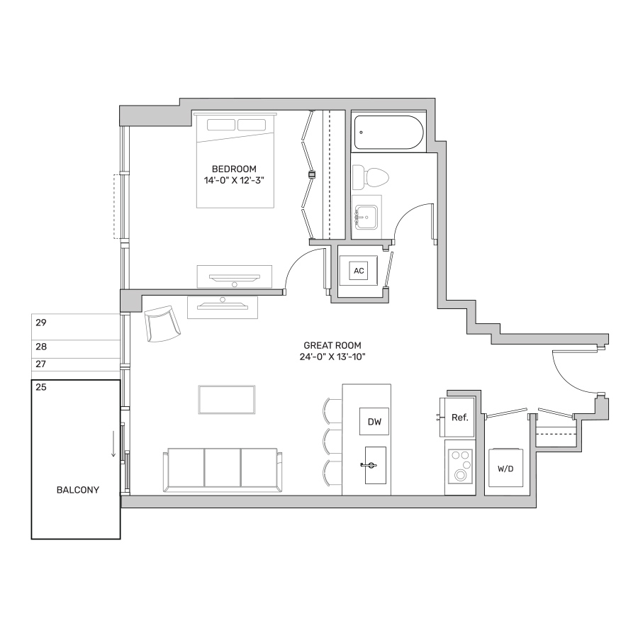 A19 floor plan