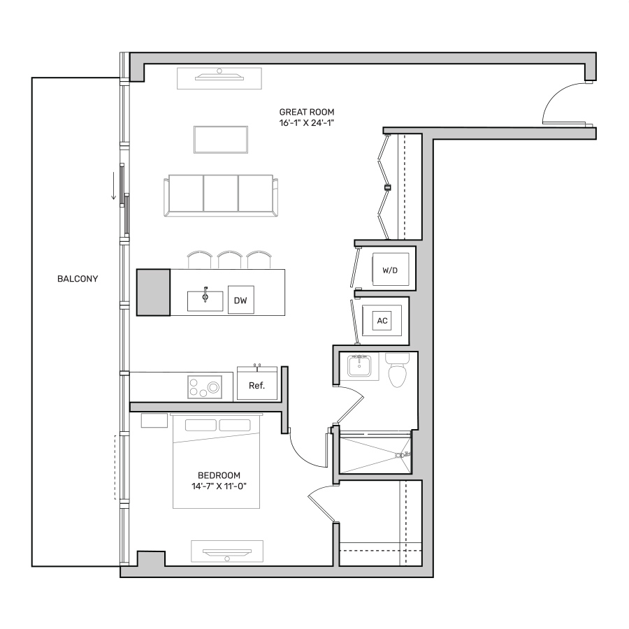 A4 floor plan
