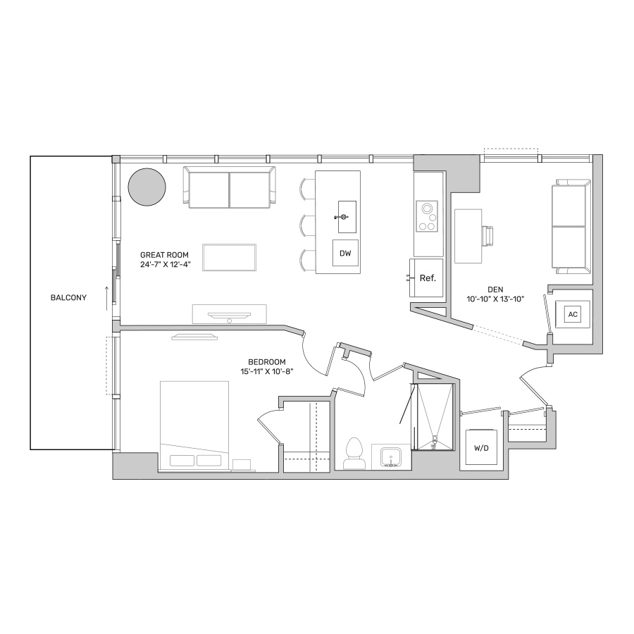 A25 floor plan