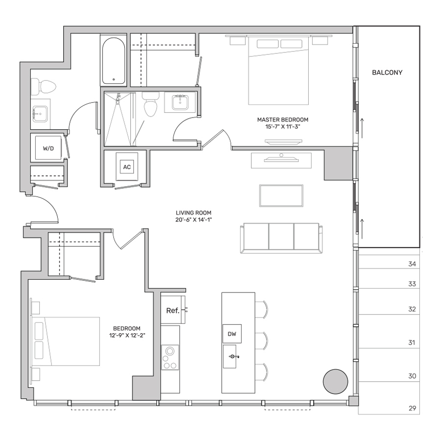 B4 floor plan